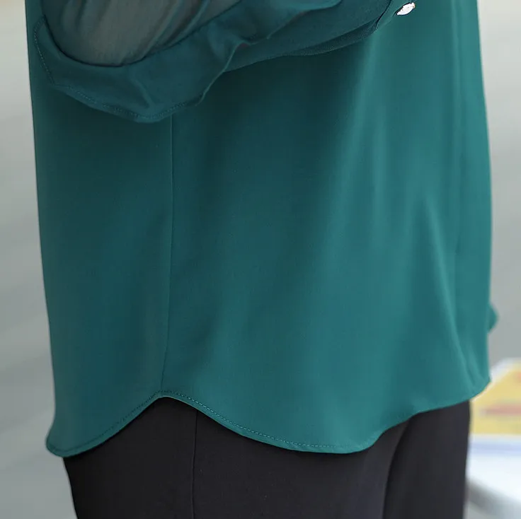 Рубашка для офисной работы OL женские шифоновые блузки весна 2021 новая мода