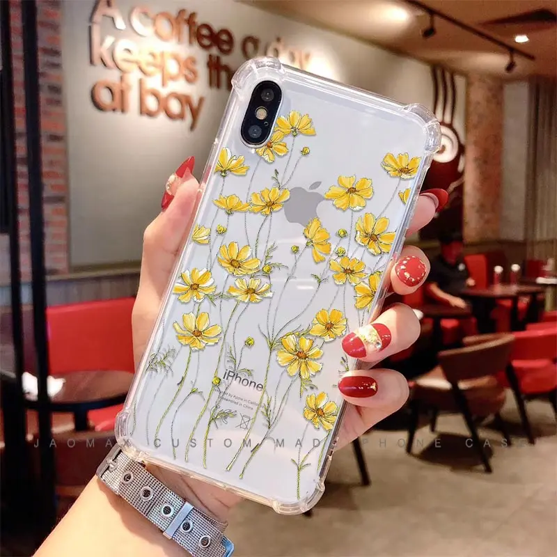 Мягкий силиконовый прозрачный противоударный чехол Jaomax для iPhone 11 7 8 6 S Plus Xs Max Xr