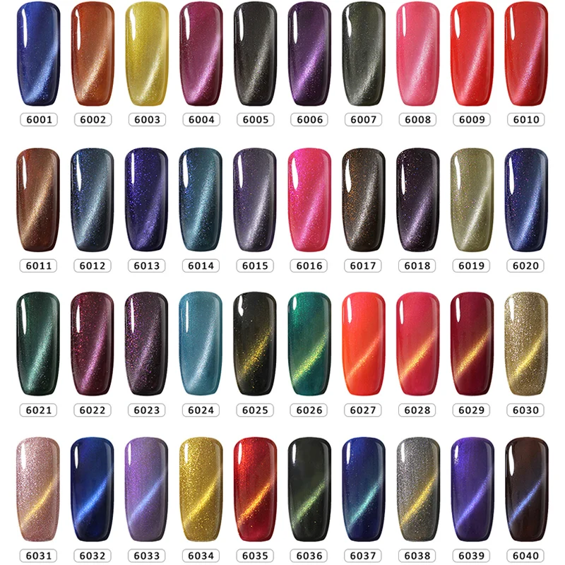 Belle Fille 10 мл Магнитный кошачий глаз УФ-гель для ногтей 60 цветов личная гигиена лак