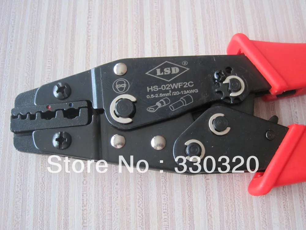 Трещотка обжимной инструмент HS 02WF2C bootlace провода наконечники и изолированные