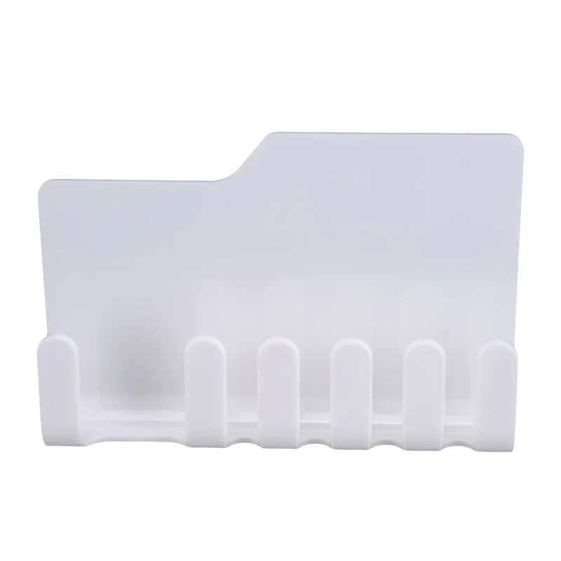 1 шт. пластиковый настенный держатель для зубной пасты и щетки Стойка хранения