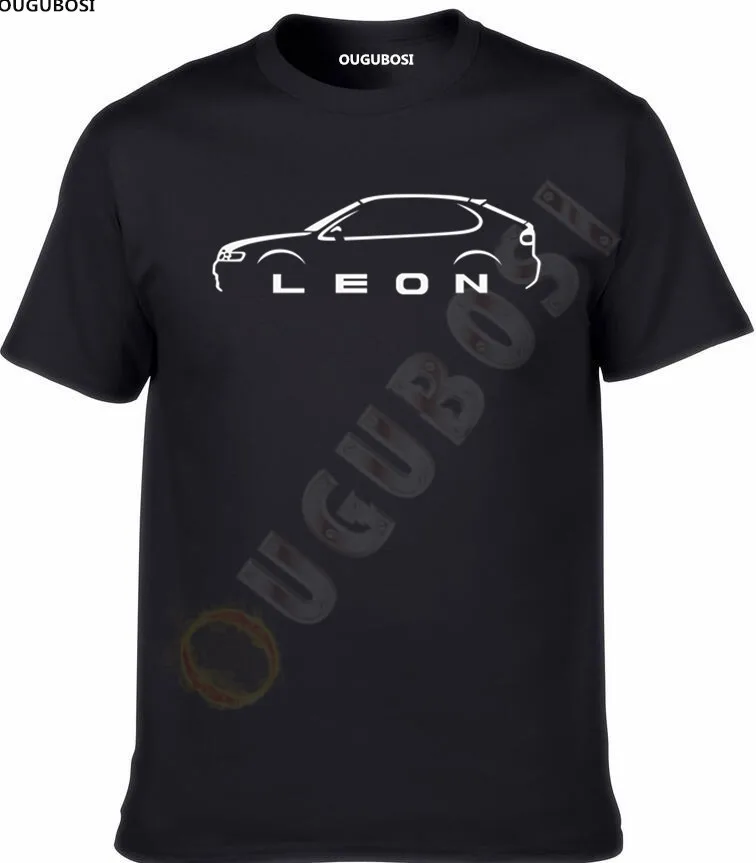 LEON MK1 вдохновил Классический Футболка с изображением автомобиля|Мужские