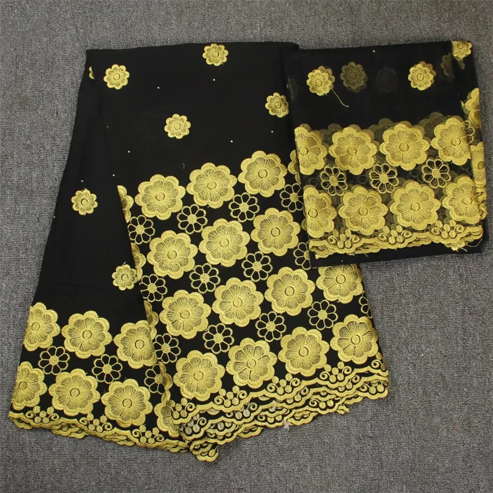 LIULANZHI african fabric tissu bazin riche getzner with beads brode 2yards french net lace for party H14-2 | Дом и сад