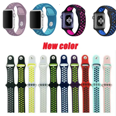 Ремни 38/40/42/44 мм для наручных часов Apple Watch, версии 5 ремешок для спортивных часов для наручных часов iwatch, 4, версия 1, 2, 3, ремешок wrsitband браслет