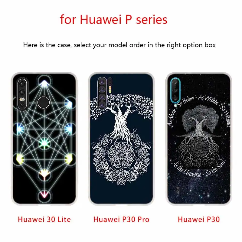 Мягкий силиконовый защитный чехол для Huawei P50 P40 P30 P20 Pro P10 Lite P Samrt Z 2020 2019 с деревом