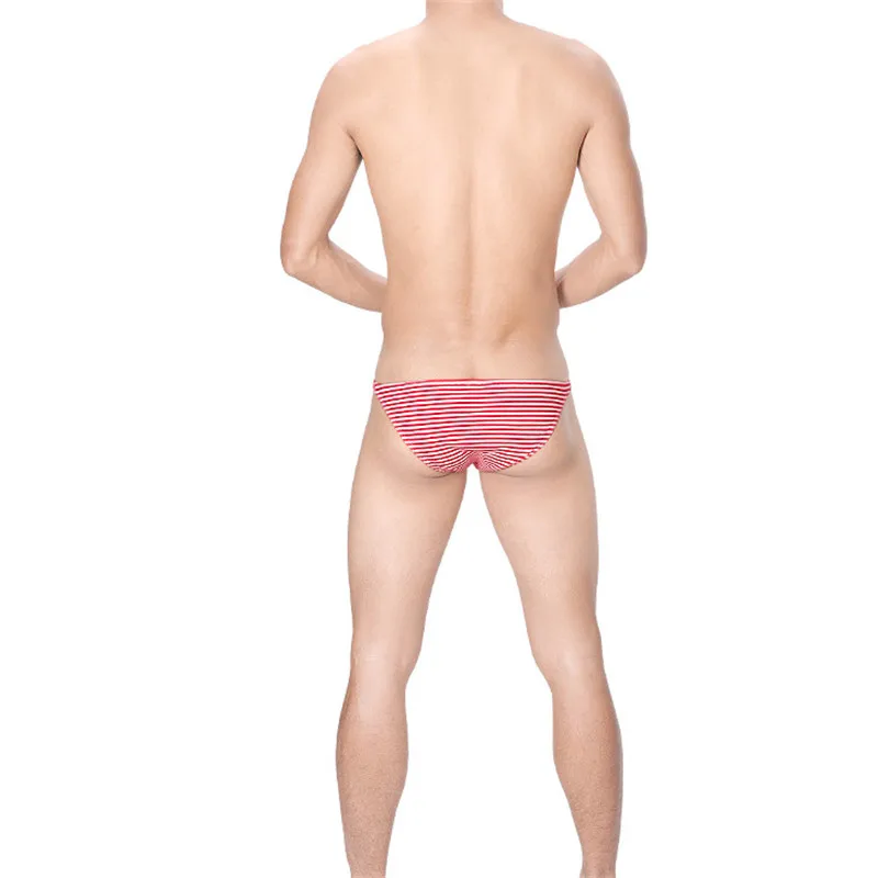 Горячие мужские сексуальные полосатые трусы с низкой посадкой| |