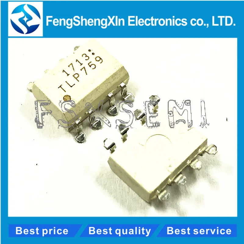 

10pcs/lot TLP759 TLP759F photoelectric coupler SOP-8