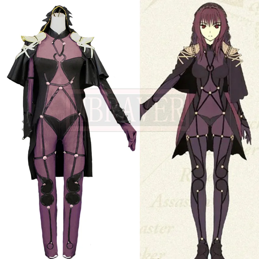 Костюм для косплея Fate Grand Order Scathach любой размер | Тематическая одежда и униформа