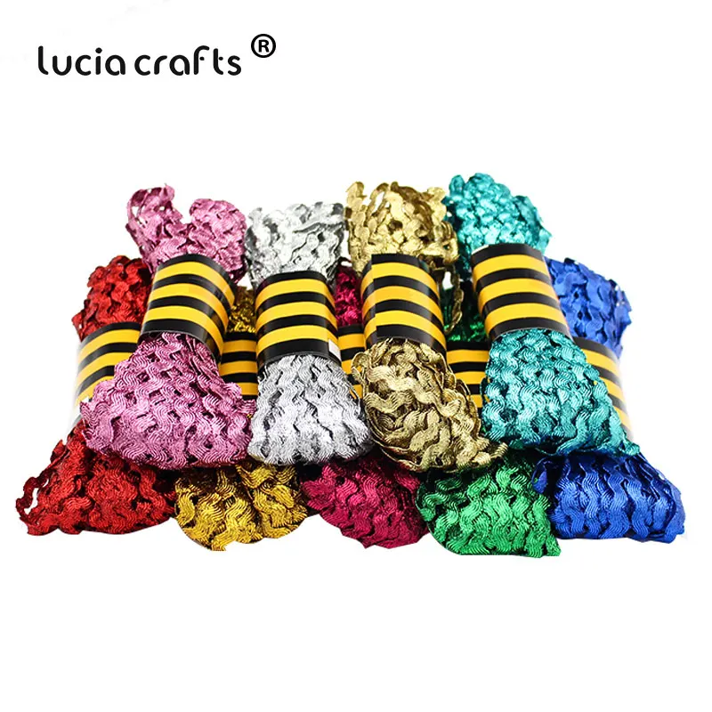 Lucia crafts 8 мм блестящая Grosgrain лента для волос бант свадебной вечеринки декор