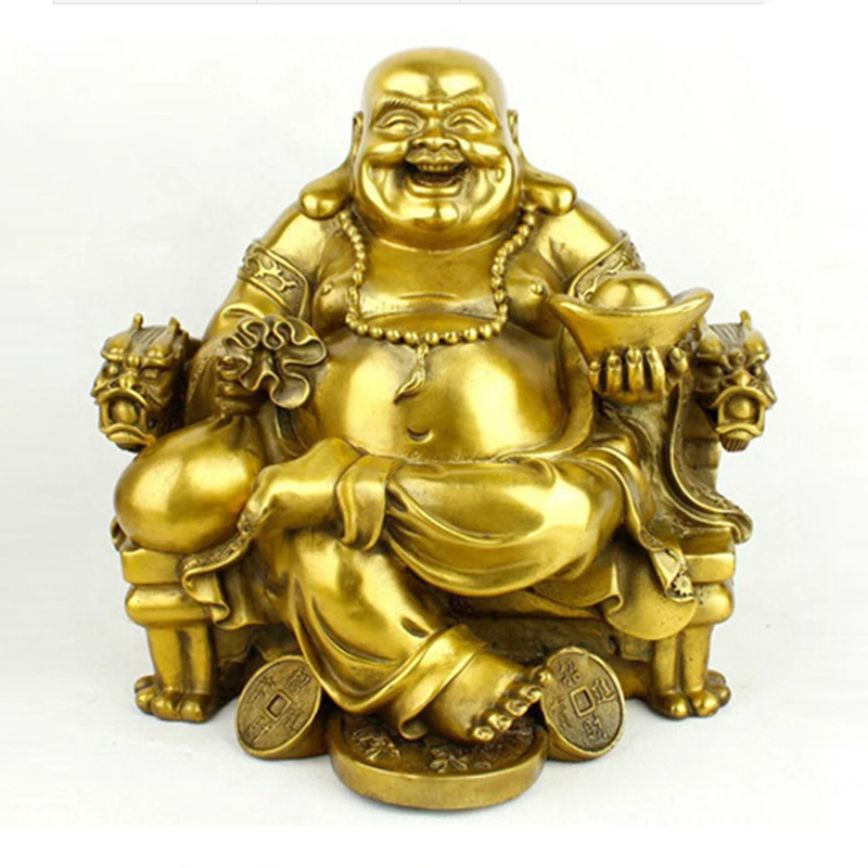 Открывающаяся светильник гурка Будды Maitreya смеющееся украшение для автомобиля