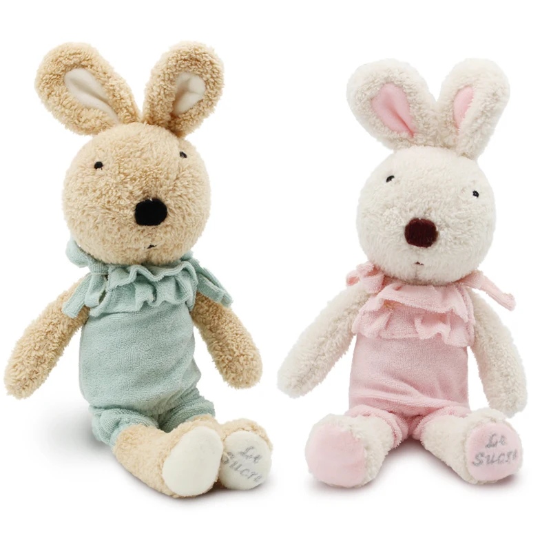 30cm kawaii Rabbit plush toys Wearing dress DIY bunny Stuffed animals dolls kids gifts clothes can be take off | Игрушки и хобби