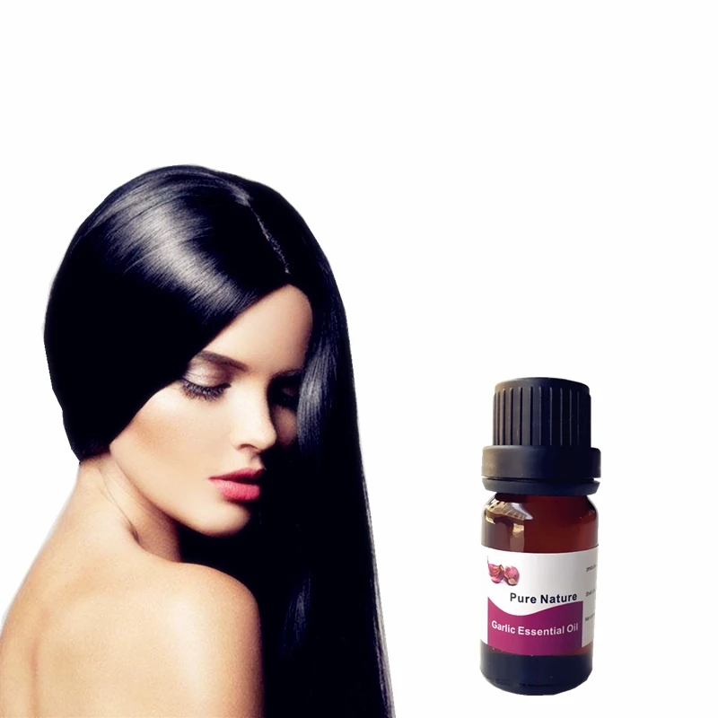 

10ml Brand Multi-functional Hair & Scalp Treatments Hair Care Pure Nature Garlic Oil Hair Essential Oil For Dry Hair Types