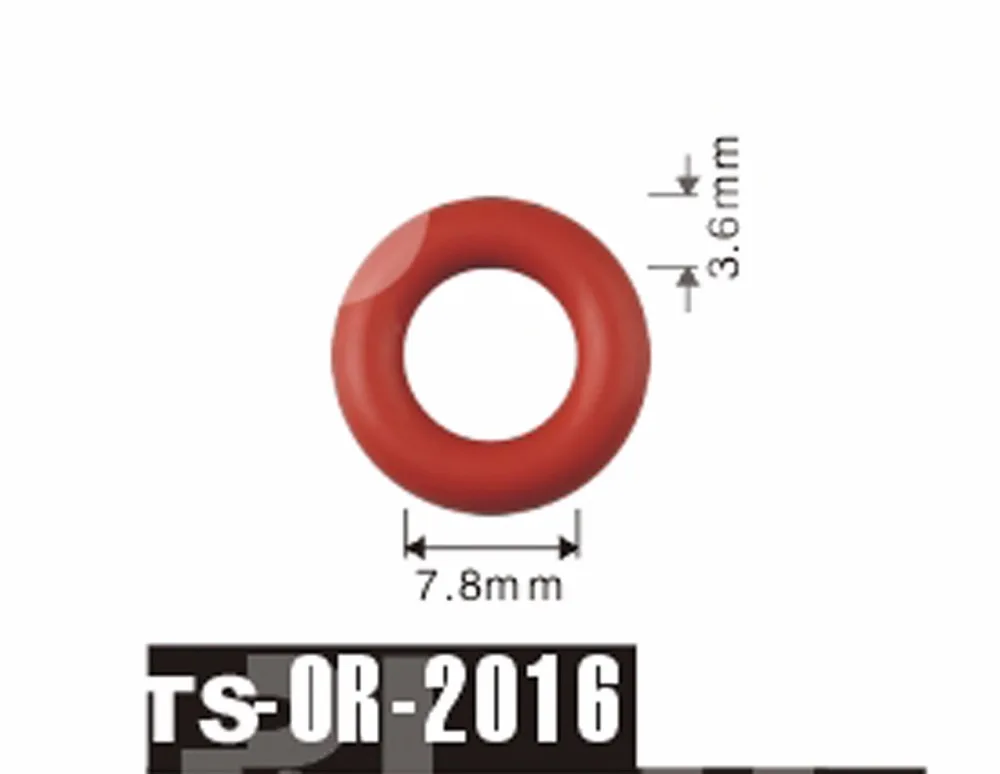 

free shipping Tenso 7.8x3.6 mm fuel injector O'Rings ORings O Rings O-Rings for cars TS2016