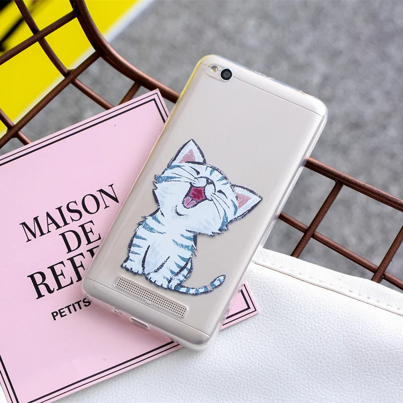 Painted Phone Case For Xiaomi Redmi 4X 4A Note 4 5A Soft TPU Printing Cover 3 Pro Mi Mix Bags |