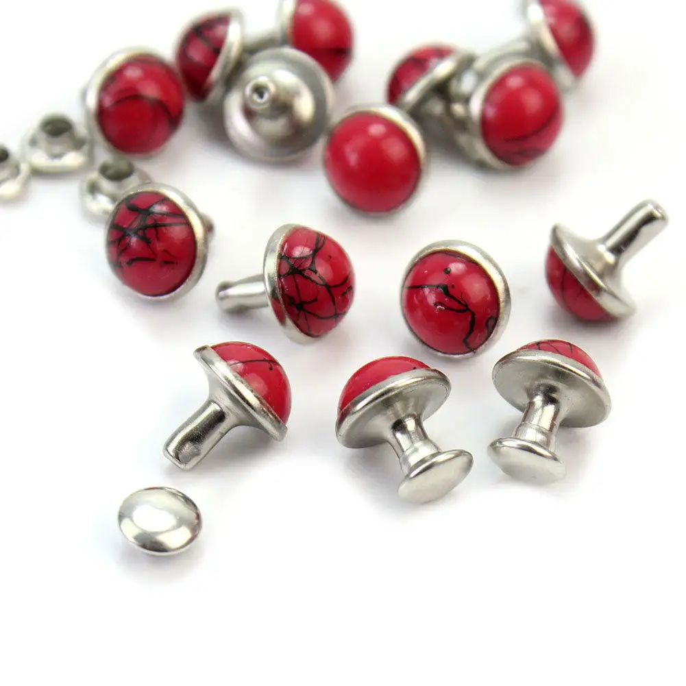 Металлические заклепки в стиле панк для ремней и сумок | Дом сад