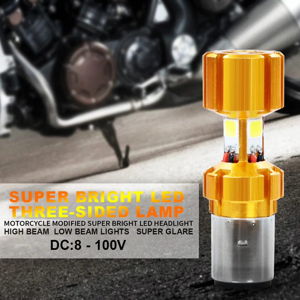Фары для мотоцикла высокого Мощность чип диод лампочка светодиодное освещение