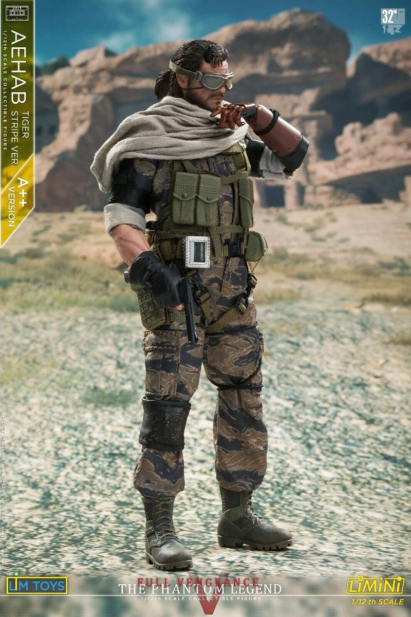 LIM TOYS 1/12 Ismael голова лепить и тело и оружие модели набор LIMINI AEHAB игрушки