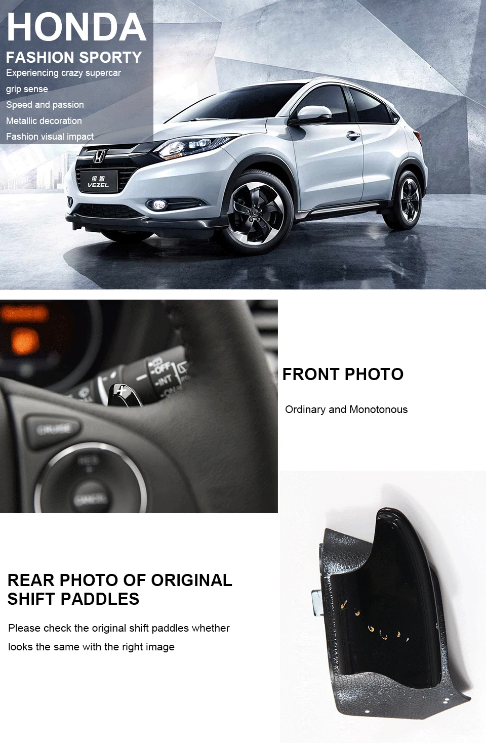 Savanini Алюминиевый рычаг переключения передач для Honda Vezel(-), City(-) Jazz GK5 Авто Стайлинг