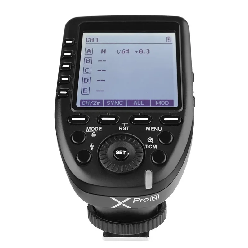 Беспроводной триггер вспышки Godox XPro-N E-TTL 2 4G для Nikon в X1N передатчика и AD360/DE/QT/DP/QS/GS/GT