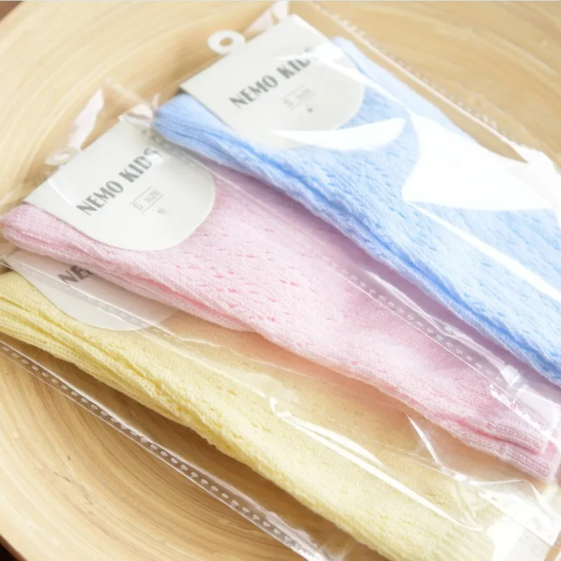 Носки для малышей Новые летние тонкие дышащие носки унисекс из 100% хлопка