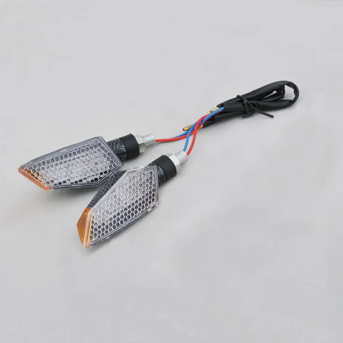 

free shipping 2 Pcs x 11 LED Motorcycle Turn Signal Light Lamp Orange New