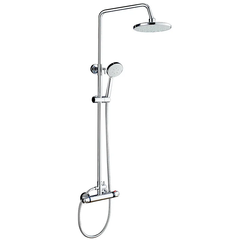 38 ℃ умная постоянная температура все медный кран набор для душа смеситель