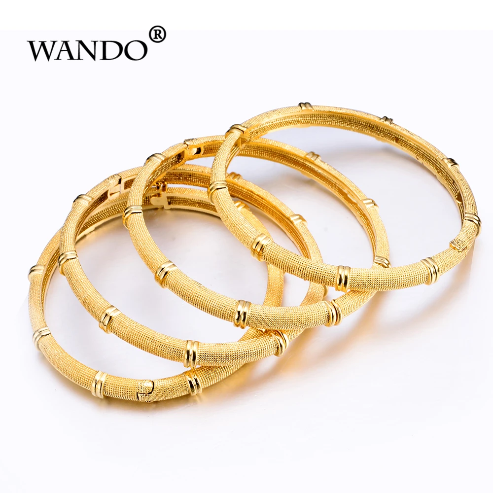 Wando 4 шт. можно открыть арабский индийский этнический Африканский Золотой Цвет