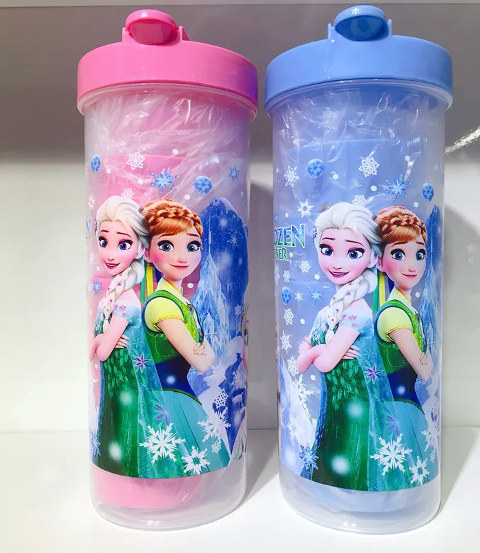 5 шт./компл. disney с мультипликационным мотивом для маленькой принцессы воды чайник+ Набор чашек с изображением Эльзы из мультфильма «Холодное сердце» чашки горшок домашнего декора гостиной Кубок кружки детская бутылка для воды
