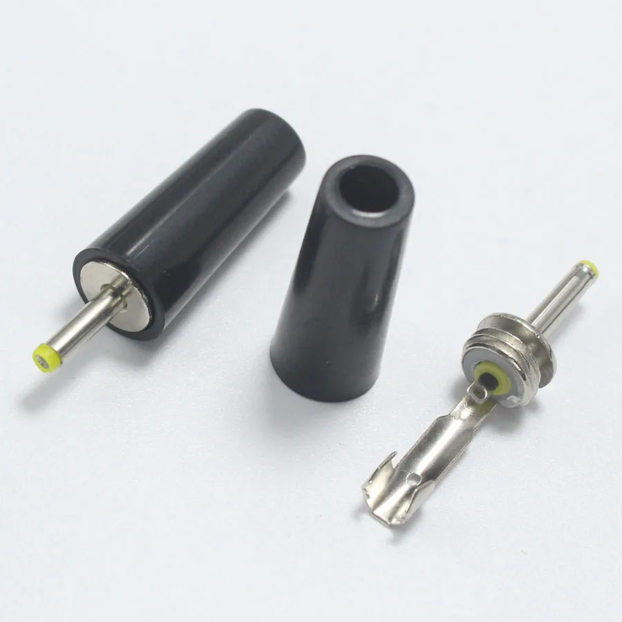 1 шт. новый черный 2 5*0 7 мм DC разъем питания ABS 5 x 0 Штекерный соединитель DIY