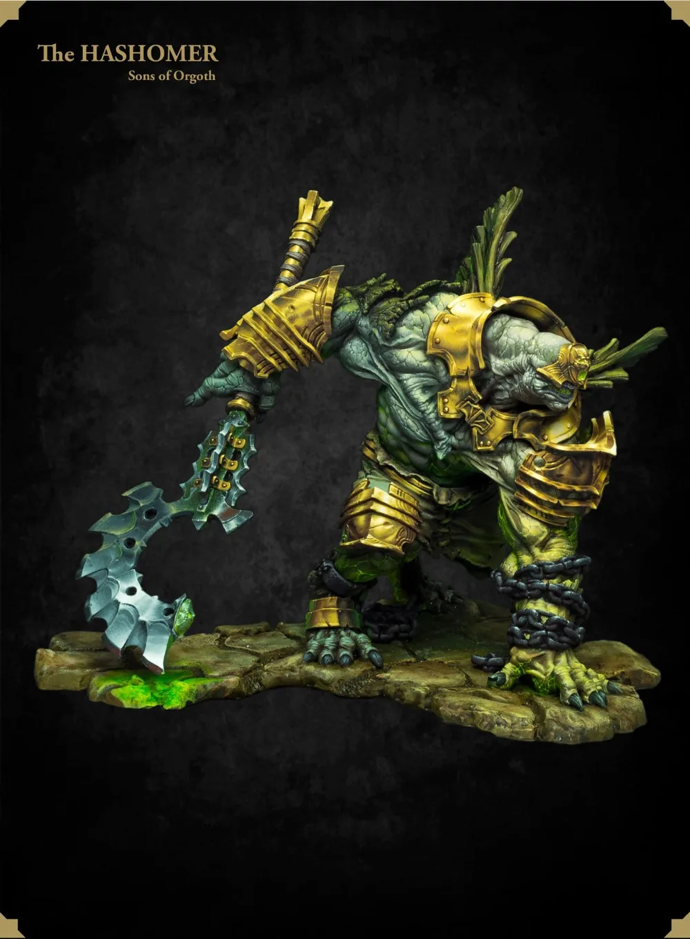 1/24 75 мм Hashomer SONS OF ORGOTH big Игрушечная модель из смолы миниатюрный комплект