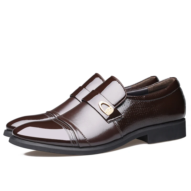 Мужской китайский бренд итальянский модный стиль кожаная модельная офисная