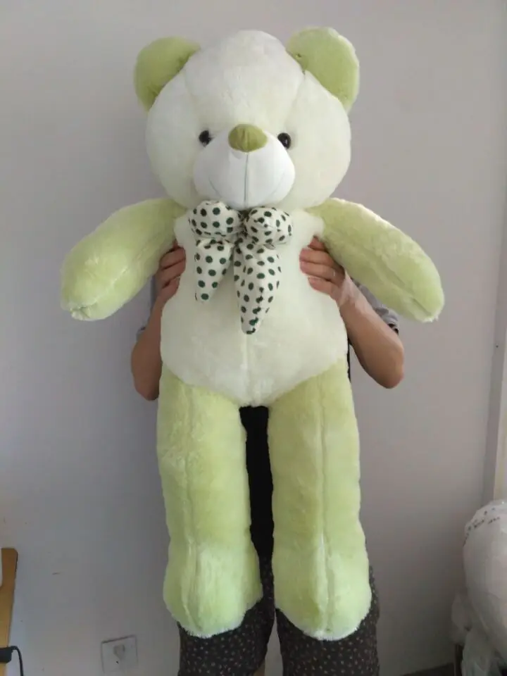 Новинка Милые Плюшевые мишки игрушка чучело светильник зеленый плюшевый медведь