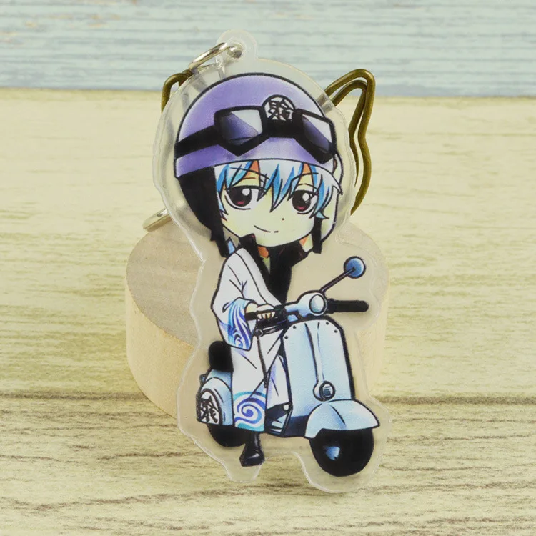 Игровой ансамбль звезды Валькирия Мика Kagehira Syu Itsuki брелок с двойным принтом Брелок с подвеской Llavero