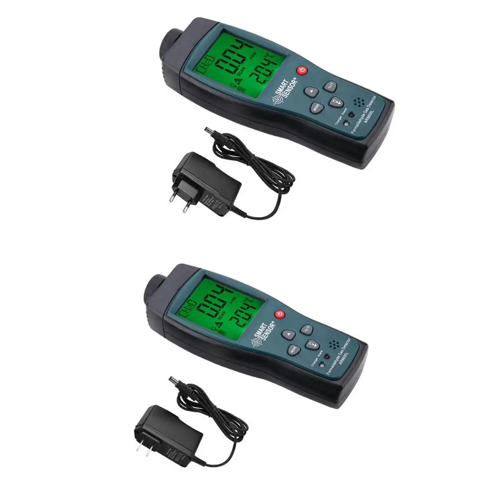 Смарт-Датчик AR8600L монитор формальдегида детектор портативный ЖК-дисплей CH2O газоанализатор штепсельная вилка стандарта США