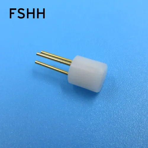 Белое 3-контактное тестовое гнездо для лазерного диода диаметром 2 54