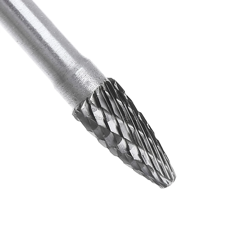 For Type 8mm Head Tungsten Carbide Rotary Tool Burr Die Grinder Drill Bit 6mm Shank Promotion | Инструменты