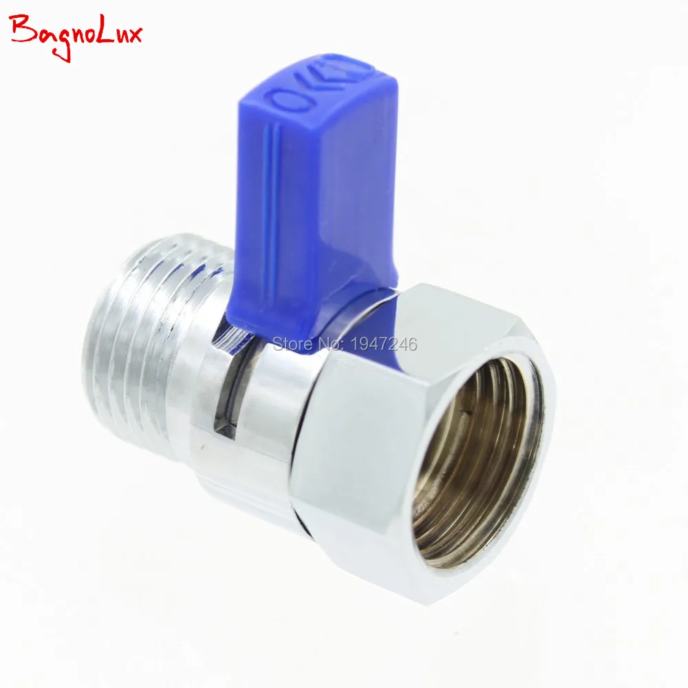 

100% 5 Year Warranty Water-Saver Flow Control and Shut OFF Valve Made Of Solid Brass For Hand Shower/Shower Head/Bidet Sprayer