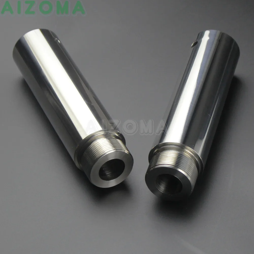 39mm Motorcycle Fork Tube Extensions 5&quot &amp 5 inch Extension For Harley Dyna Super Wide Glide FXD Sportster xl1200 883 Iron Custom |