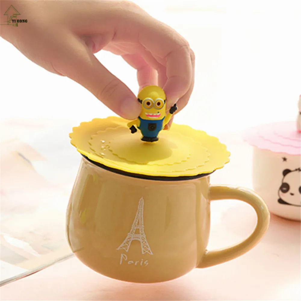 YI HONG Милая мультяшная зеленая силиконовая форма крышка Пылезащитная