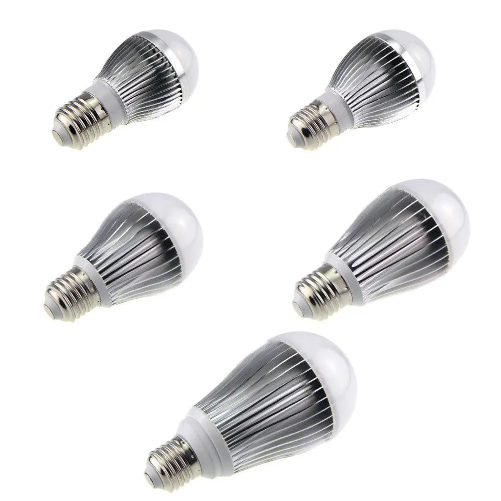 3 Вт 5 7 9 12 15 18 E27 светодиодный светильник AC85-265V алюминиевый корпус SMD 5730 для