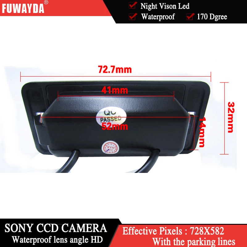 Автомобильная камера заднего вида FUWAYDA для SONY CCD Chip BMW E39 E53 E82 E88 E90N E60N E61N X3 X5 X6 M3 E46|car