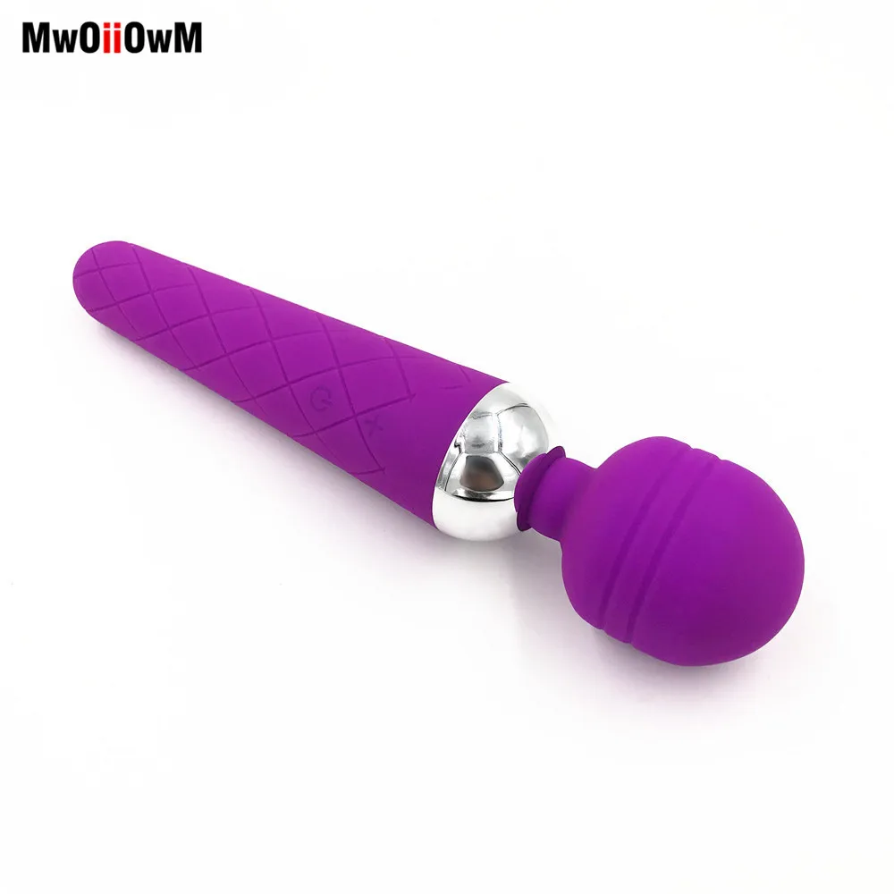 MwOiiOwM USB Перезаряжаемый микрофон вибратор массажер для точки G водонепроницаемая