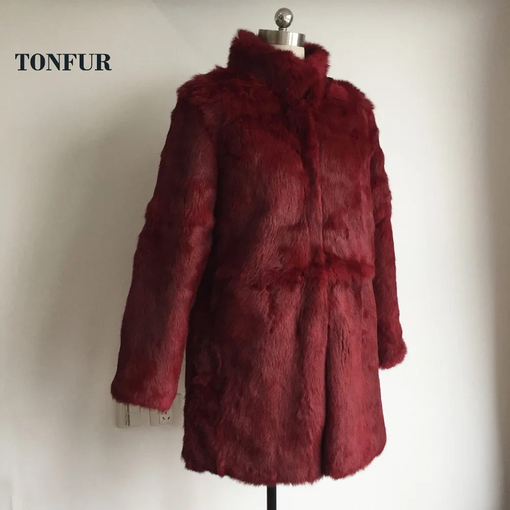 Новое поступление дизайнерское женское винтажное пальто из натурального