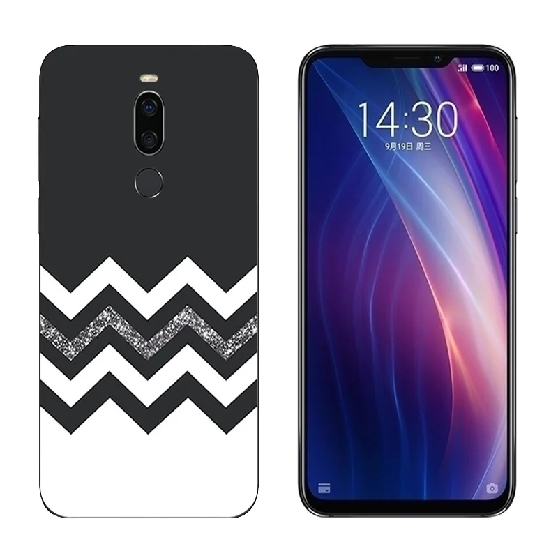 Coque for Meizu X8 Phone Case 6.2 inch X 8 Cover Transparent Silicone Soft BIG GUN Printing TPU Protection Shell |
