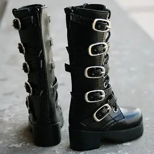 Wamami 16 # черныйбелый 14 MSD 13 SD DZ BJD Dollfie ботинкитуфли из синтетической кожи