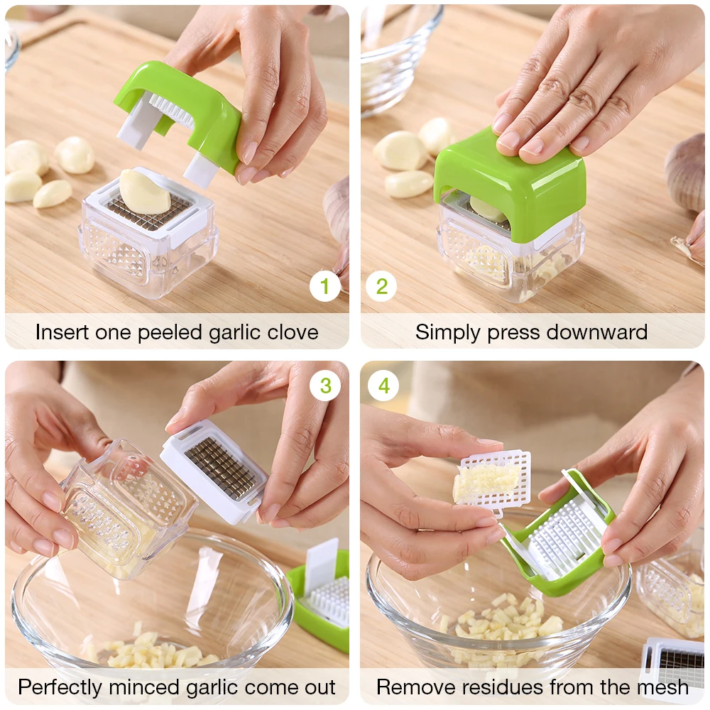 Новый чесночница Ручной пресс для мясорубки slicer измельчитель лука резак