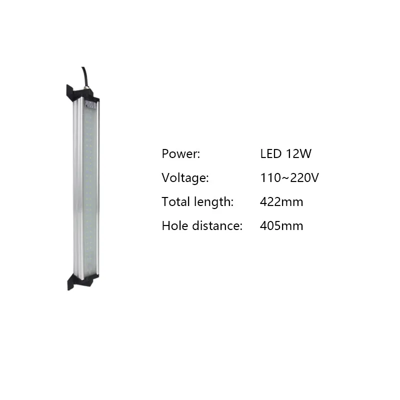 LED 12W 110-220V led освещение гаража промышленное освещение 40 Вт 24 В 220 В 1,25 м лампа для швейной машины лампа для швейной машины промышленное освещение led светильник в гараж лампа для швейной машины освещение гаража icoco - Цвет: LED 12W 110-220V
