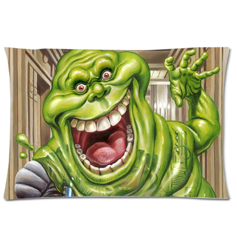 Ghostbusters слимер два боковых напечатанная наволочка индивидуальная подушка