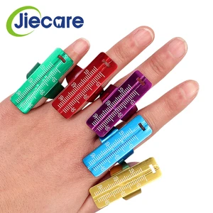 1 шт. цветные алюминиевые стоматологические эндододонтические зубные линейка на палец, измерительные весы, линейка на палец, бесплатная доставка