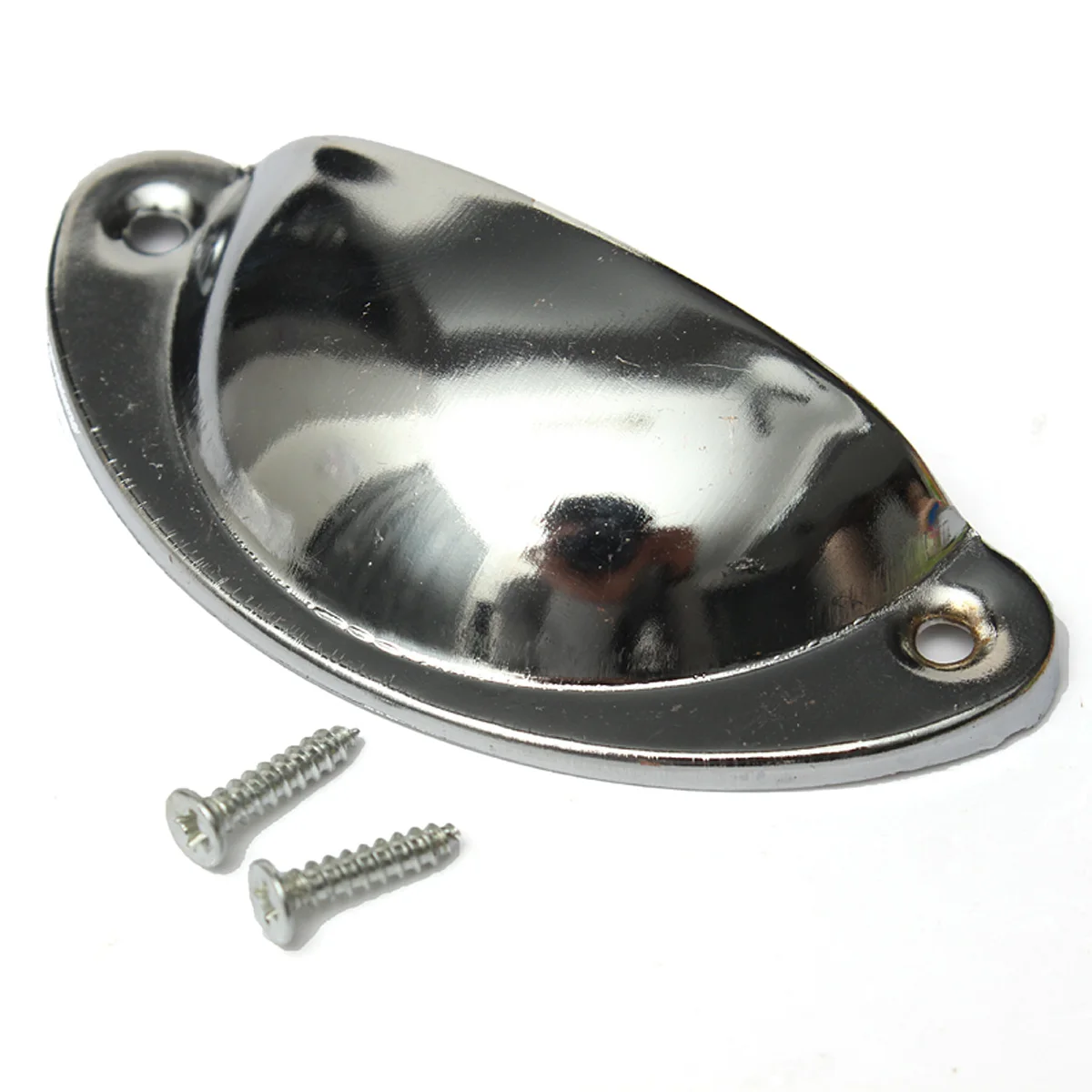 Wholesales item 12pcs Kitchen Cupboard Door Cabinet Knobs Drawer Half Moon Shell Pull Handles Chrome color | Обустройство дома